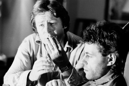Alan Parker directing Bob Geldof in Pink Floyd The Wall (1982)