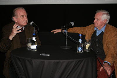 Michael Ciment (left) with John Boorman